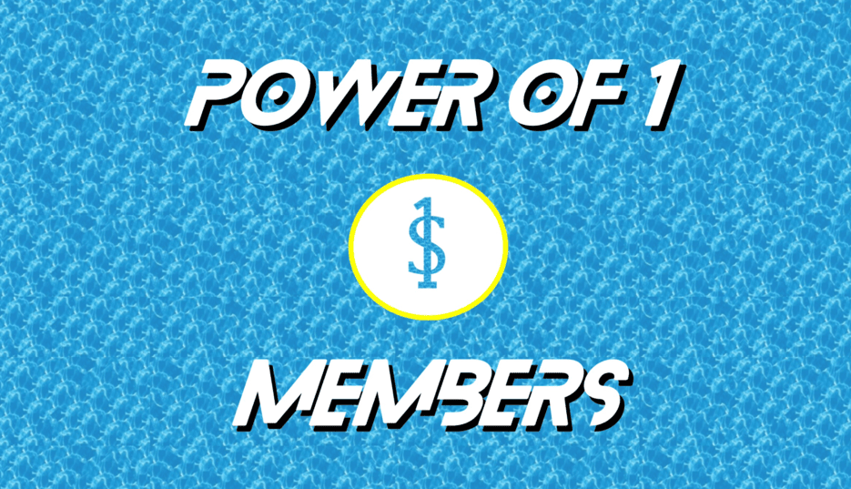 power of 1 members min